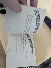 Last Action Hero NES Manual Only Authentic Nintendo !