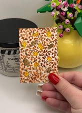 ACEO Original Art Card LKZArtCreations Watercolor Abstract Food Steak Fried Rice