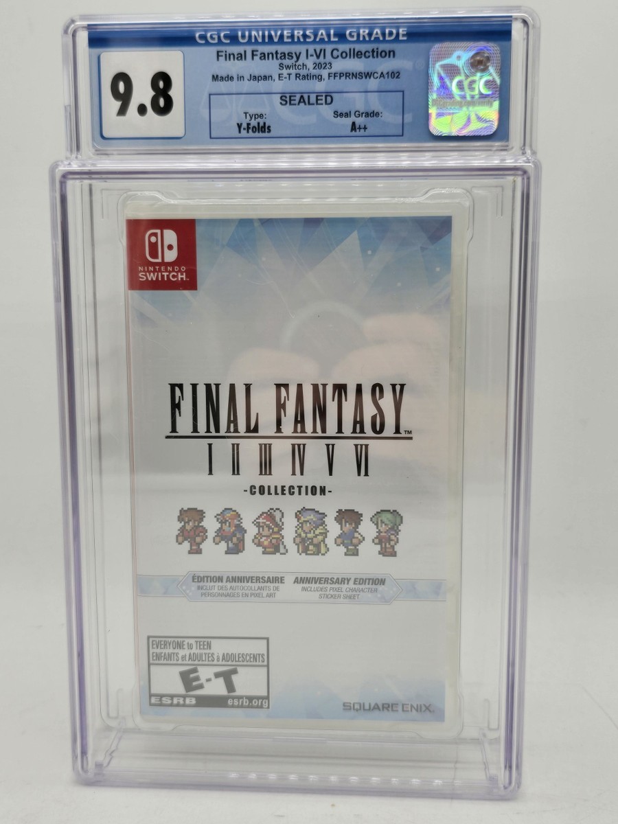 Final Fantasy I-VI Collection Nintendo Switch, NTSC Pixel Remaster