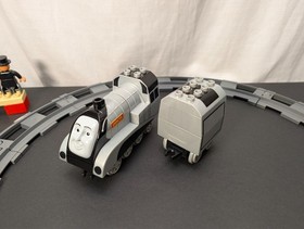 Lego DUPLO Spencer & Sir Topham Hatt, 3353, Complete (No Box), Thomas & Friends