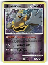 Dusknoir HP 1/100 Reverse Holo Stormfront Pokemon Rare on eBay