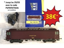 REE MODELES VB-254 Allège Fourgon postal OCEM 16m PEz EpIV SNCF HO #70