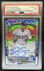 2025 Bowman Jac Caglianone Chrome Auto Mini-Diamond Refractor #/100 PSA 9