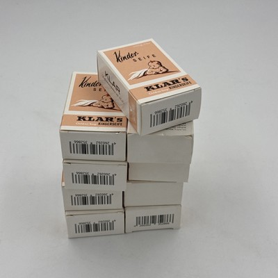 9 New Klar s Klar Kinder Seife Children Soap 3.5 Oz Bars New In Box