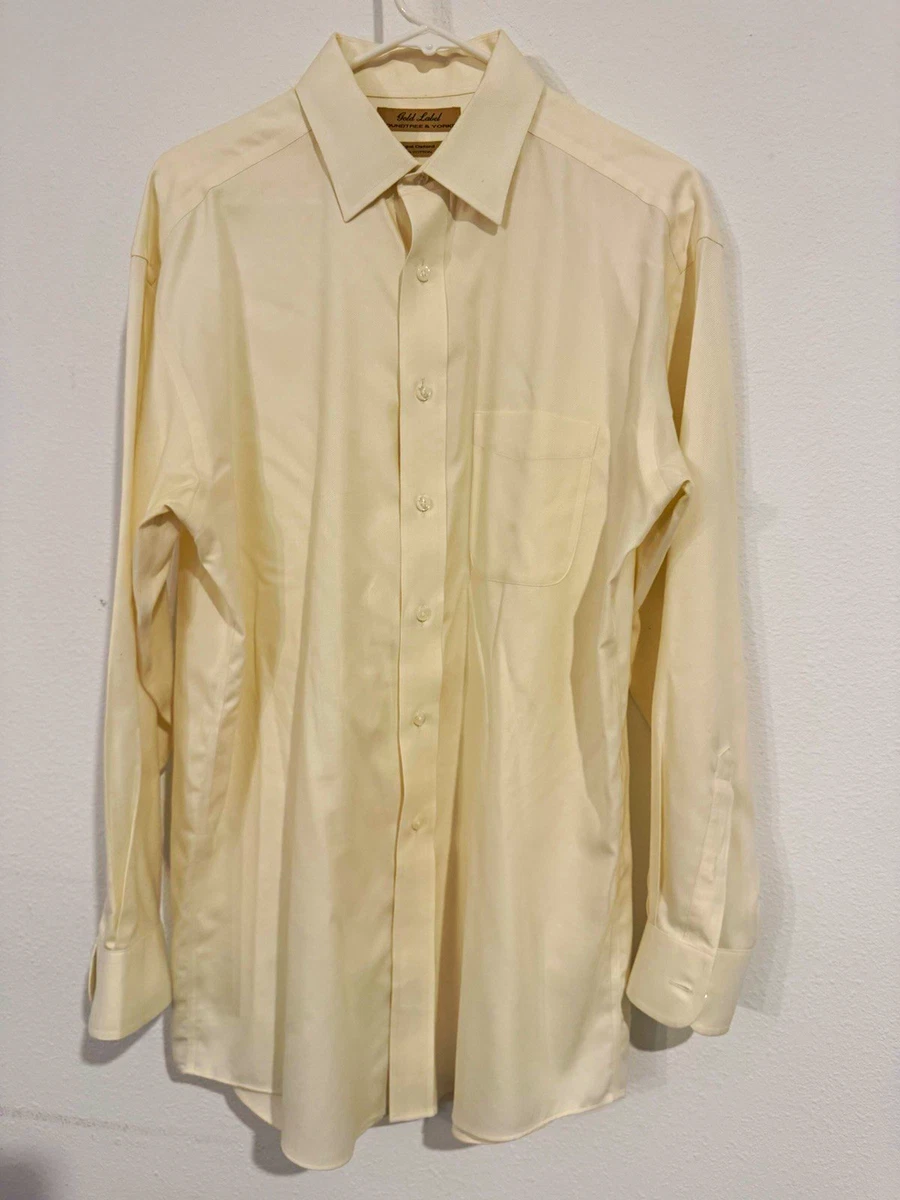 roundtree and yorke gold label fitted dress shirts & Regular Fit for Men for sale @slim-bifold