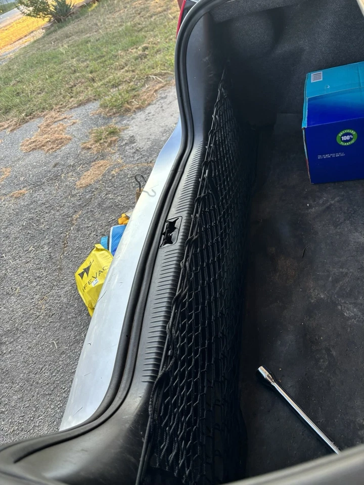 Red de carga organizadora de malla estilo sobre maletero trasero para BUICK LaCROSSE 2005-2009 Foto 4 de 4