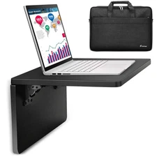 Magnetic Portable Laptop Workstation with Bag, 3 Super Strong Magnets, Wooden...