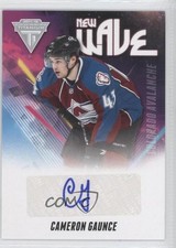 2011-12 Panini Titanium New Wave Signatures Cameron Gaunce #47 Auto 0a7