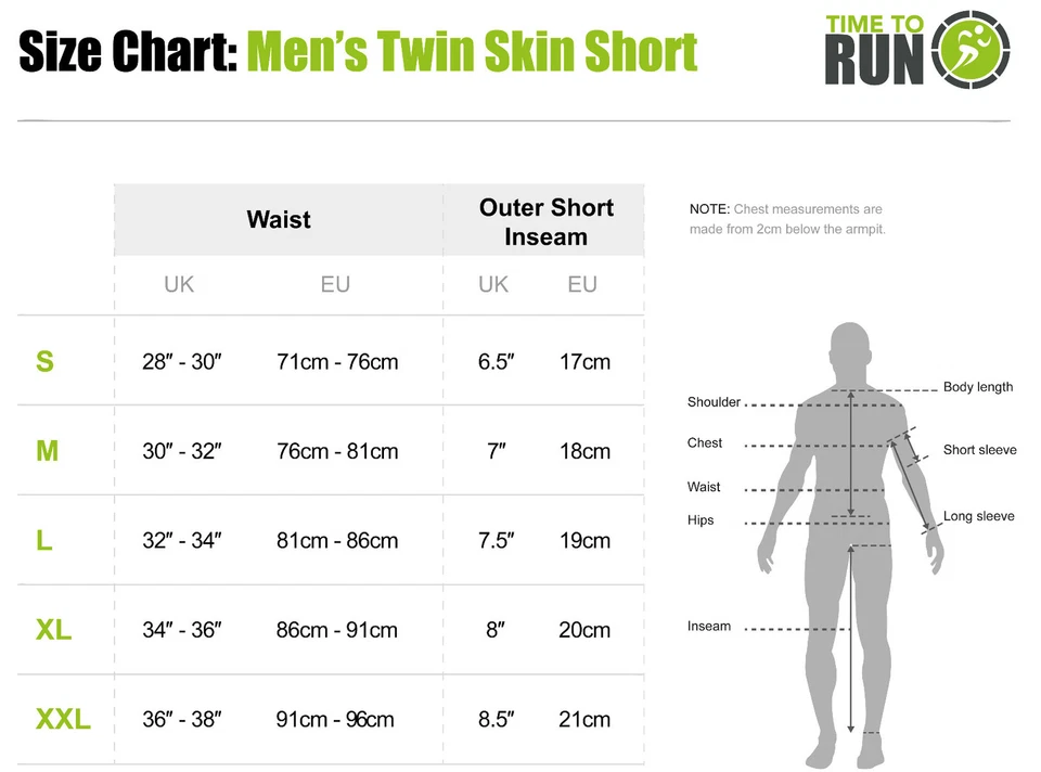 Men's Twin Skin Trail Spirit Running Short Peacoat - Image 4 of 4
