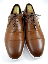 Allen Edmonds "PARK AVENUE"  Leather Oxford Dress Sneakers 10.5 D Chili (669N)