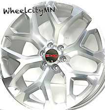 4 New Silver Snowflake 5668 20 Replica Wheels Gmc Sierra Yukon Colorado 6x5.5 4 New Silver Snowflake 5668 20 Replica Wheels Gmc Sierra Yukon Colorado 6x5.5