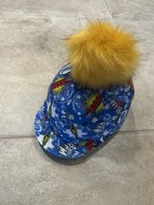 Pompom Riding Hat Silk