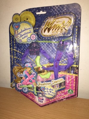 Winx Das Geheimnis des verlorenen Königreichs Fashion Denim KLEID für FLORA 27 cm MIB, 2008