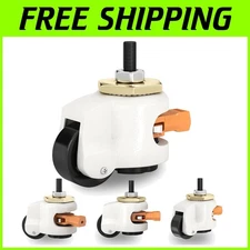 Adjustable Heavy Duty Casters - Furniture & Workbench Wheels