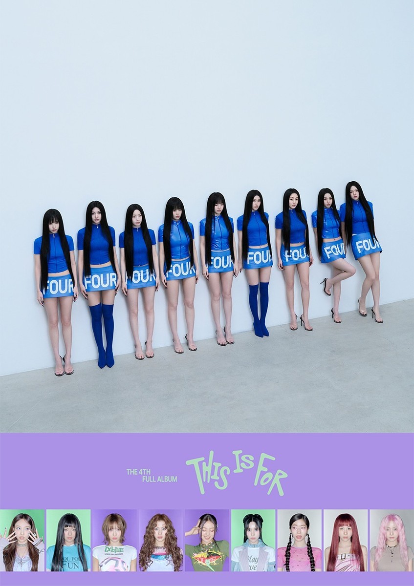 TWICE [THIS IS FOR] 4th Full Album /CD+Photo Book+Standee+5 Card+