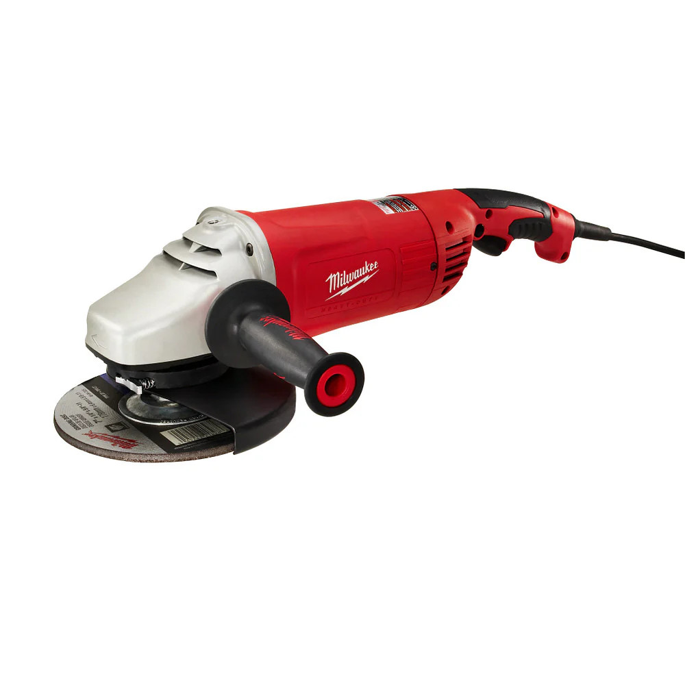 Milwaukee 6088-830 Corded 15 Amp 7"/9" Large Angle Grinder Lock-on - Recon