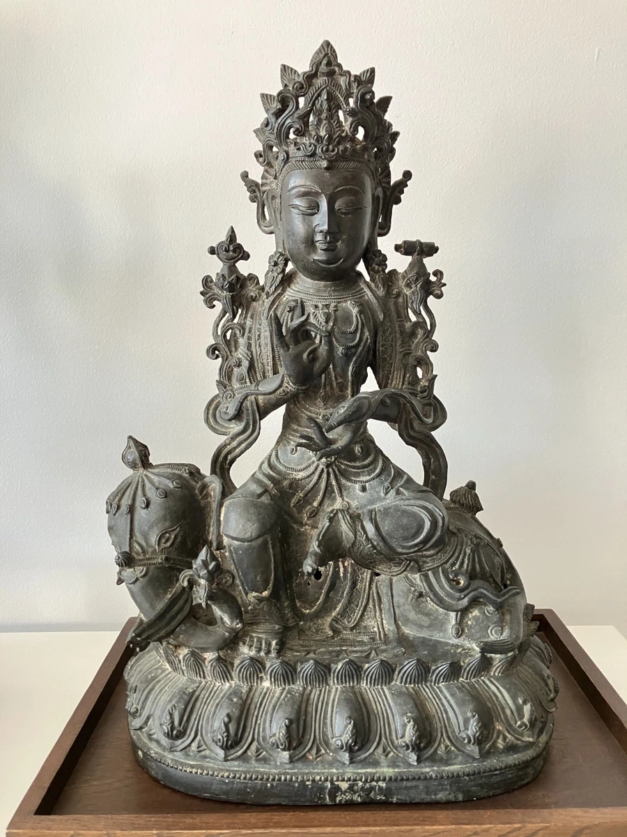 古董原始中国风青铜佛像和雕像| eBay