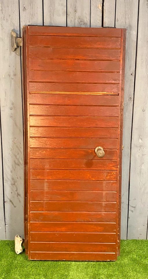 Puerta de refrigerador congelador antigua vintage 72"x 29"x6" Foto 2 de 4