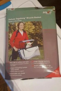 petsafe solvit tagalong bicycle basket