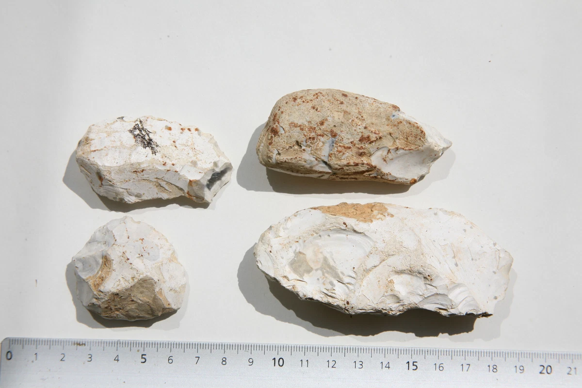 Biface Acheuléen amygdaloïde en quartzite - Mali - 600k à 1000k avant