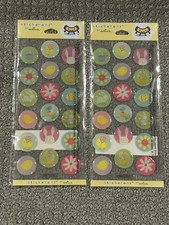 stickeroni from Hallmark Easter 2 New Packs 2 Sheets 18 Bubble Stickers Each