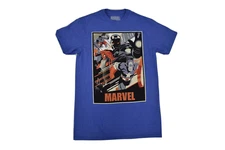 Marvel Mens Avengers Iron Man, Captain America, Spiderman, Hulk Shirt New S,M,L