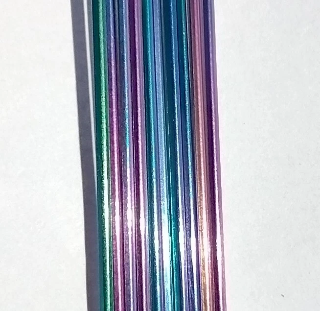 Pillar PSR1422 J-bend RAINBOW-OILSLICK Hoja Acero Inoxidable Longitud de radios Cremallera personalizada Foto 2 de 3
