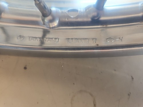 1969-73 Yamaha DT250 RT360 Front Wheel 94416-19035-00 #7199 - Picture 14 of 19