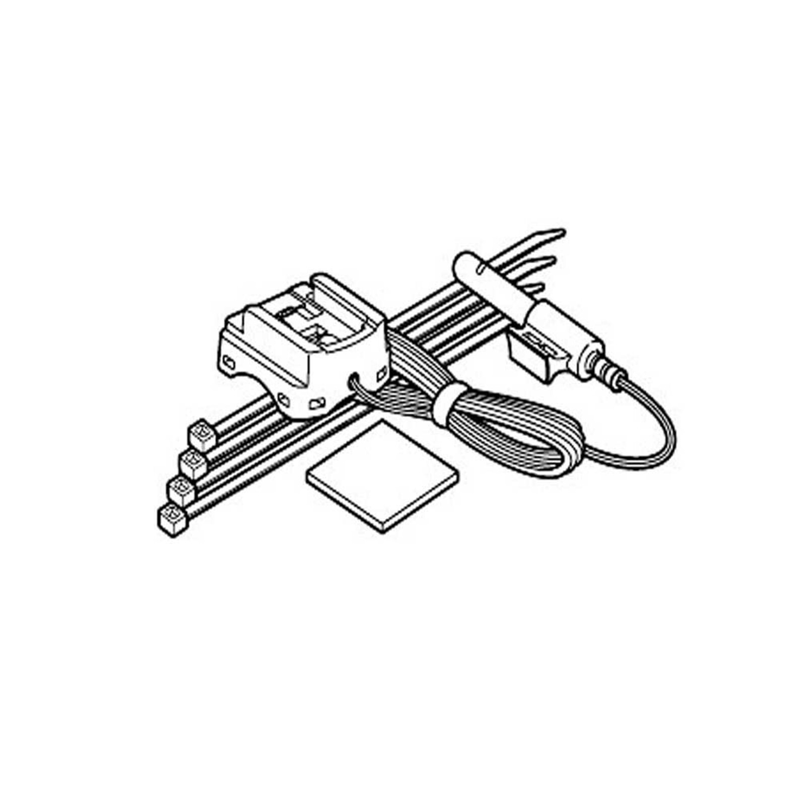 Kit di montaggio sensore per computer Cateye Cycle Velo 7 / Velo 9 / Enduro