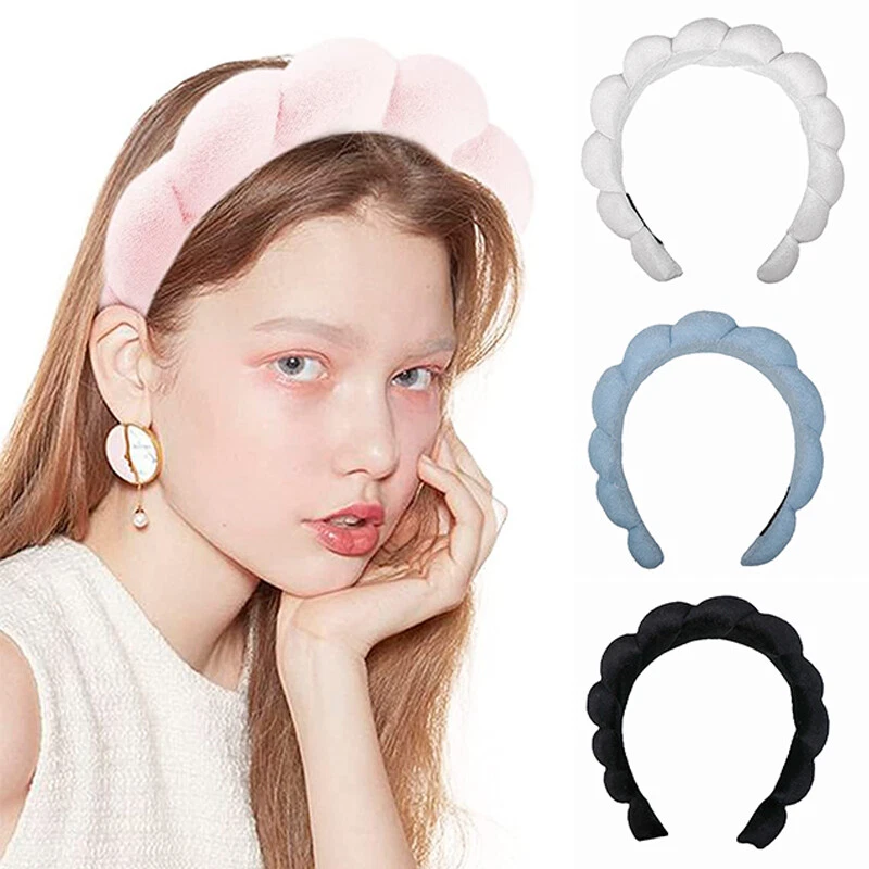 Women's Towel Headband Sponge Hairband Spa Headbands Skin Care