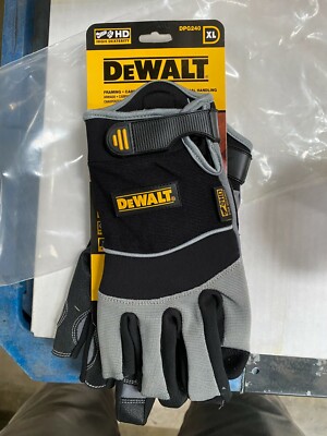 Dewalt finger Synthetic Leather Palm Framer Gloves DPG240 2XL