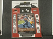 Jerramy STevens 2006 Prestige Super Bowl Heroe Anaheim National Convention Badge