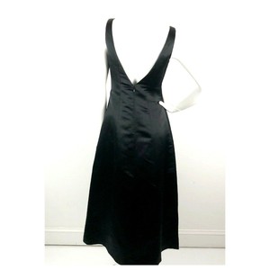 low back silk dress