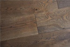 Engineered HDF 10mm x 2.5mm x 127mm Brushed Smoky T & G Oak Wood Flooring