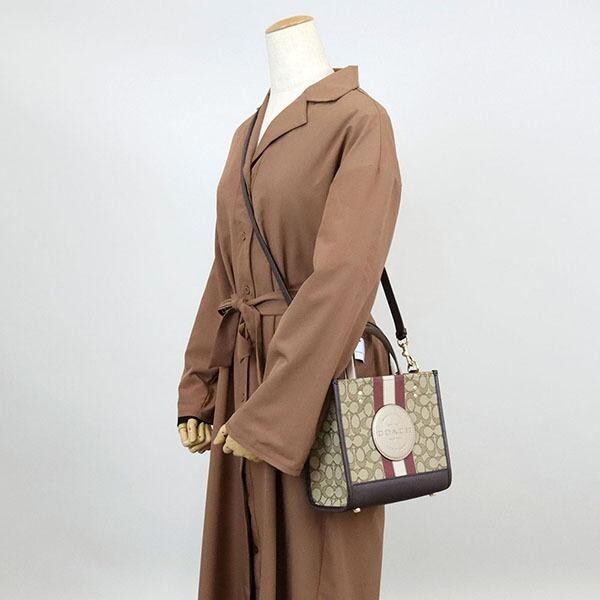 COACH C8406 ショルダーバック COACH C8406 Logo Brown Red 2way Hand Bag Shoulder Bag Very