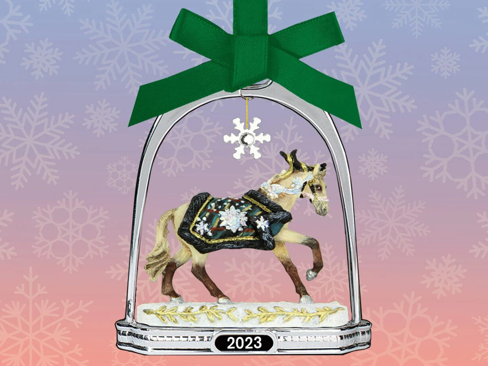 Breyer Horses 2023 Holiday Stirrup Ornament Highlander eBay