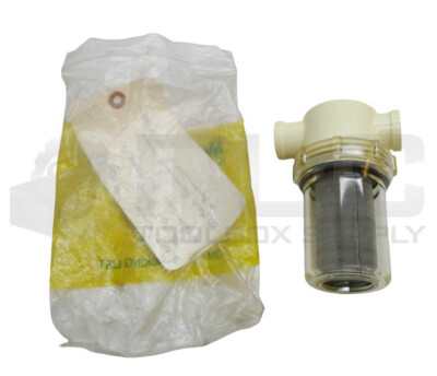 NEW MCMASTER CARR 9875K116 STRAINER 1/2'' NPT W/ 9875K122 REPLACEMENT SCREEN