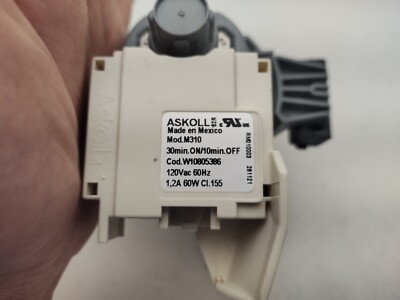 Whirlpool Dishwasher Circulation Pump W10805386 for sale online | eBay 