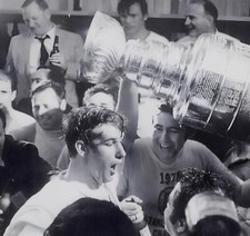 ACTION HOCKEY PHOTO PRINT BOSTON BRUINS STANLEY CUP BOBBY ORR CELEBRATION 1970