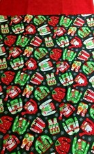 Pillow Cases Unique Handcrafted 2 Pack Christmas Sweater Design Standard Size