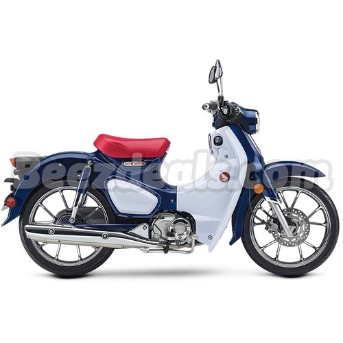 Kurzer Beinschildkorb Frontabdeckung Chrom Honda C125 Super Cub Neu 2018 2025 - Bild 8 von 9