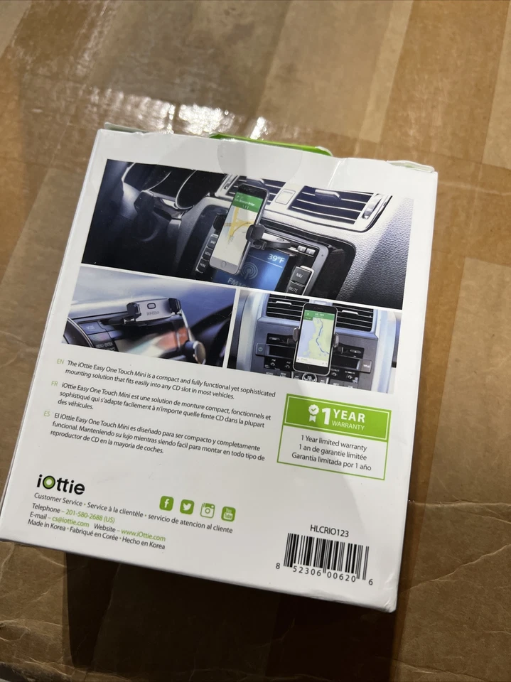 iOttie iTap CD Slot Car Mount Universal Holder iPhone 13 15 16 17 Pro iPhone - Image 2 of 4