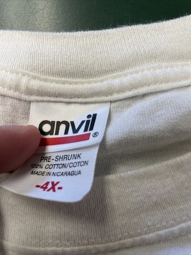 Vintage Anvil 90s World Wildlife Fund 4X Panda Shirt - Picture 4 of 5
