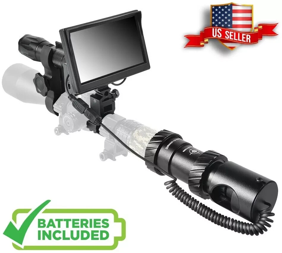 Pro 4 Rifle Scope Hunting Sight Infrared 850nm Ir Hd Camera 