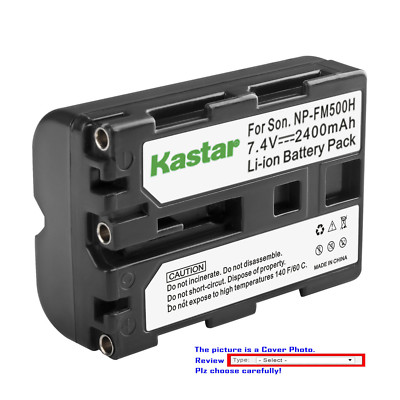 Kastar Replacement Battery for Sony NP-FM500H & Viltrox DC-50 DC50 Camera