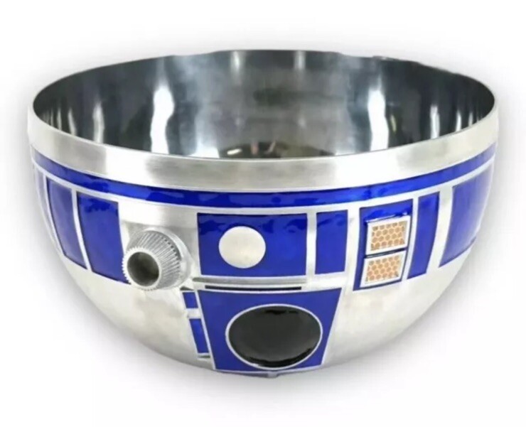 Star Wars Galaxy's Edge Batuu Droid Depot R2D2 R2-D2 METAL Mixing