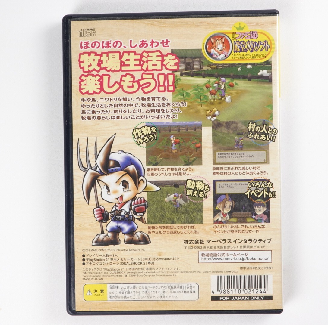 Harvest Moon: Save the Homeland Sony PlayStation 2 PS2 Japan