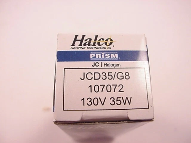 Halco Type JCD Lamp G8 Base 35 watt 130 volt (Package of Three) Ships Same Day - Image 2 of 2