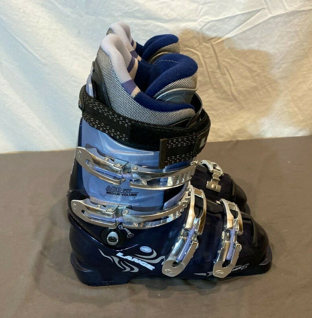 Lange Banshee 8 Women's Energy Fork Alpine Ski Boots US 6.5