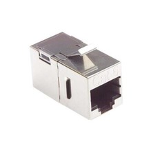 Lot of 9x LCOM TDG1026KS-C6-MINI Cat6 Mini Coupler Shielded RJ45 (8x8) Keystone